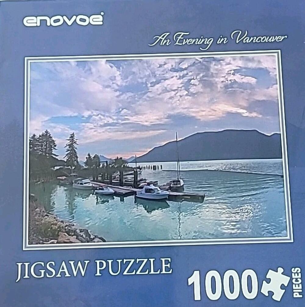 Enovoe - An Evening in Vancouver 1000 Piece Jigsaw Puzzle